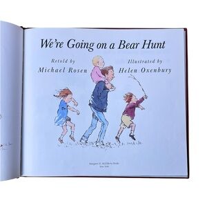 We’re Going on a Bear Hunt Michael Rosen First American‎ Edition 1989 Hardcover